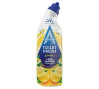Astonish Toilet Fresh Gel, Kills 99.9% of Bacteria, Limescale Prevention, 750ml, Lemon