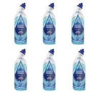 Astonish Toilet Gel Ocean Fresh 750ml X6- Powerful Toilet Bowl Cleaner, Deep Cleansing Gel Formula, Removes Limescale & Stains, Long-Lasting Fresh Scent, Hygienic Bathroom Cleaning Solution