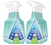 Astonish White Vinegar 750ml Gardenia & Vanilla x6, Natural Cleaning Vinegar for Home, Kitchen, Bathroom, Limescale, Windows, Laundry, Pet Safe, Eco-Friendly Multi-Surface Spray
