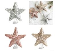Astonishing Decorative Hollow Star that Reflects Light Beautifully, Elevating the Look of Any Christmas Setup (Silver)