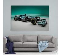 Astons Martin Formula F1 Race Sport Car Posters And Prints Canvas Painting Wall Art Picture For Living Room Decor 50X70Cm Unframed