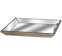 Astor Tray - Large - Square - Distressed Mirrored