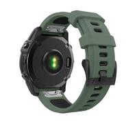 Astorgos 22mm Watch Strap Compatible with Garmin Fenix 7/7 Pro/6/6 Pro/5/5 Plus/Forerunner 965/955/945/Instinct Solar/Instinct 2, Quick Release Watch Strap Waterproof Sport Wristband, Army Green/Black