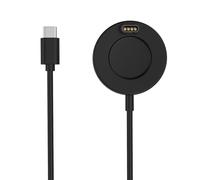 Astorgos Charger Compatible with Garmin Watch, Type C Charging Dock Cable for Vivoactive 6/5, Fenix 8/7/6/5, Forerunner 970/570/265, Venu 4/3s, Charger Cable with 3.3 ft/1 m, Black