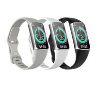 Astorgos Slim Sport Straps Compatible with Fitbit Charge 6/Charge 5, 3 Pack
