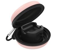 Astorgos Storage Box Compatible with Apple Watch Series 10/9/8/7/6/5/4/3/2/1/SE, Portable Travel Case fit Watch 46mm 45mm 44mm 42mm 41mm 40mm 38mm AirPods Pro/3/2/1 Charging Dock, Rose Gold