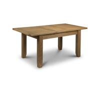 Astoria 4-6 Seater Rectangular Extendable Dining Table, Solid Oak Brown