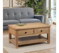 Astoria Oak Coffee Table - 2 Drawer