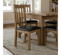 Astoria Oak Dining Chair - Set of 2