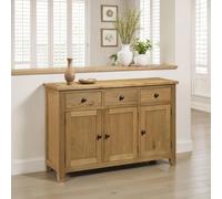 Astoria Oak Sideboard - 3 Door - Medium