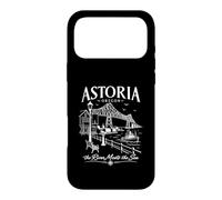 Astoria Oregon Bridge River Meets the Sea Coastal Harbor Case for iPhone 17 Pro Max