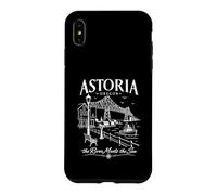 Astoria Oregon Bridge River Meets the Sea Coastal Harbor Case for iPhone XS Max