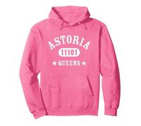 ASTORIA Queens NY 11101 Classic Athletic Design Pullover Hoodie