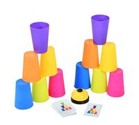 astound Cup Stacking - Quick Cups Games for Kids Intelligence & Response Training | Kids Stacking Cups Family Parent-Child Interactive Game for Travel Challenge Competition