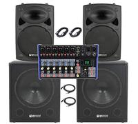 Astounded 2000W 8 Channel Active Live Band PA System With Digital Effects