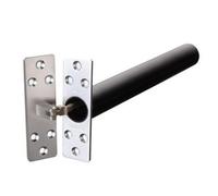 Astra 3003 Concealed Fire Door Closer - Satin Chrome With Square Plates