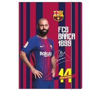 Astra A4 Rubber Folder Cardboard FC Barcelona Design Fan Format A4