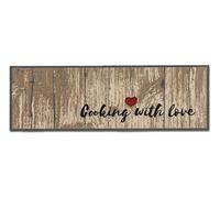 Astra Miabella Non-Slip Carpet Living Room - Indoor Kitchen Runner Hallway Dirt Trapper Mat - Clean Run Washable 50 x 150 cm Cooking with Love