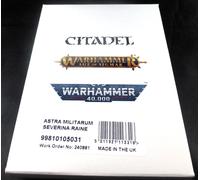 Astra Militarum Severina Raine RARE Limited Edition Black Library 40K Boxed Set