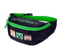 Astra - Minecraft Alex & Steven Baby Carrier, 26 x 10 x 7 cm, Polyester, Black, Multicolored, 26 x 10 x 7 cm, Waist Bag 79-115cm Waist