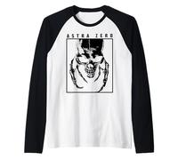Astra Zero Skull Spider (Cream) Raglan Baseball Tee