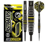 Astraeus Q4X Torpedo Darts | 90% Tungsten | Sunrise Yellow | 21g & 23g Tungsten Steel Tip Darts 21g | Red Dragon Darts