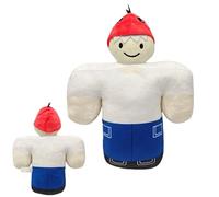 AstraFable 99 Nights in the Forest Horror Games Plush - Soft Stuffed Animal Doll Pillow, Cute Plush Decor Gift for Kids, Boys & Girls, Fans Collection (Red hat)