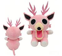 AstraFable 99 Nights in the Forest Horror Games Plush - Soft Stuffed Animal Doll Pillow, Cute Plush Decor Gift for Kids, Boys & Girls, Fans Collection (Pink Deer)