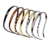 AstraGlam Sunglasses Headbands for Women's hair Non Slip - Plastic Hair Bands for Women with Teeth, Square Headband Like Sunglasses for Eyewear Glasses Wearers, 6PCS