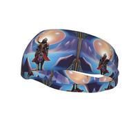 Astral Adventure Fashionable Colorful Sports Headband - Breathable, Stretchable, Lightweight, Unisex, Soft