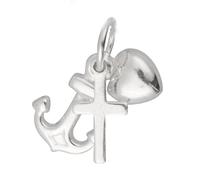 Astral Aspects Sterling Silver Faith Hope and Charity Charm/Pendant