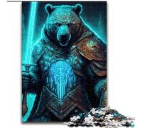 Astral Bear Warriors 1000 Piece Jigsaw Puzzle for Adults And Teenagers, for Age 14 Years And over Stress Relief Christmas Game Presents for Women (50x75cm)