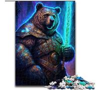 Astral Bear Warriors Puzzles 1000 Pieces for Teenagers, Suitable for People Aged 14 And Above Home Decoration Gift Ideas (26x38cm)