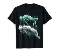 Astral Departure Glow-in-the-Dark Vintage Astronaut T-Shirt