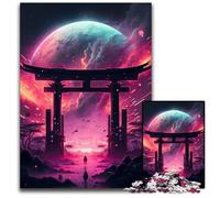 Astral Gate Adult Jigsaw Puzzles 1000 Pieces cardboard Jigsaw Fun at Home Activities, Birthday Present, Travel Gifts 26X38CM/10.23x14.96inch