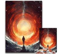 Astral Odyssey Journey 1000 Pieces Puzzles for Adults Puzzles for Adults Birthday Gift Idea Challenging Brain Teaser Game 1000 PCS(75x50cm)