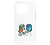 Astral Pathway Walker Cosmic Cat Case for iPhone 15 Pro