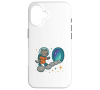 Astral Pathway Walker Cosmic Cat Case for iPhone 16