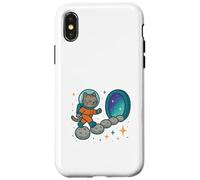 Astral Pathway Walker Cosmic Cat Case for iPhone X/XS