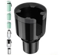 AstraLoom Car Cup Holder Expander Adjustable 65-100mm - Universal Anti-Slip Cup Extender for Large Tumblers 40oz, Water Bottles & Coffee Mugs (Fits Most Vehicles)