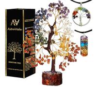 AstraVeda Crystal Tree, Tree of Life, 7 Chakra Stones, Feng Shui Trees, Healing Crystal, Gemstone Tree, Crystals, Healing Stones, Spiritual Gifts, 300 Beads