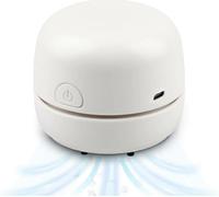 Astraveo Mini Table Vacuum Cleaner, Portable Wireless Table dust Sweeper Energy Saving, USB Rechargeable 360° Rotatable Handheld for School, Home, Keyboard