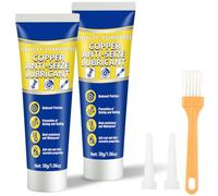 AstraVox Copper Grease with a Brush, Waterproof Brake Grease for Automotive Applications, Spark Plugs, and Brake Pads, Anti Seize Compound, Effective Lubrication, Protects against Wear Corrosion (2)