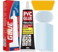 AstraVox Hot Tub Repair Kit, Waterproof Pool Repair Kit, PVC Glue Suitable for Bouncy Castle Paddling Pool Air Bed Inflatable Kayak, Super Bonding Power, Durable