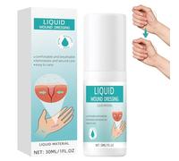 AstraVox New Skin Liquid Plaster 30ml, Spray Plaster, Liquid Bandage Suitable for Abrasions, Scratches, Cuts, Minor Burns, Gentle, Waterproof, Long-Lasting Protection (Transparent)