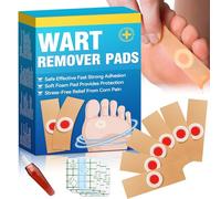 AstraVox Verruca Treatment Plasters, 12pcs Wart Remover for Hands, Corn Remover for Feet, Verruca Treatment for Kids Adults, Effective Toes Wart Removal and Pain Relief (Odorless)