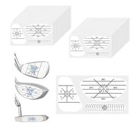 Astrevo Golf Impact Tape Bag: 40 Pcs Golf Club Impact Stickers for Woods Irons Putters - Self-Teaching Sweet Spot and Shot Consistency Analysis/Improve Swing Accuracy