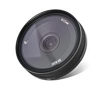 AstrHori 10mm F8 II Ultra Wide Angle Fisheye APS-C Manual Prime Lens Compatible with Sony E-Mount Mirrorless Camera A6000,A6300,A6400,A6500,A5100,A5000,A6600,NEX-3,NEX-3N,NEX-3R,NEX-C3,NEX-F3K(Black)