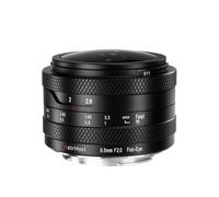 AstrHori 6.5mm F2.0 APS-C 192° Ultra Wide Circular Fisheye Lens Manual Focus Lens for Sony E mount Mirrorless Cameras A6000 A6300 A6500 NEX-6 NEX-7 RX100, A7 A7S A7R II