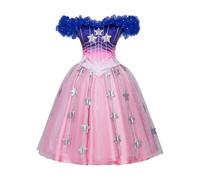ASTRICOS The Phantom Of The Opera Christine Daae Cosplay Star Ball Gown Women Fantasy Musical Masquerade Theatre Dress (XXL)